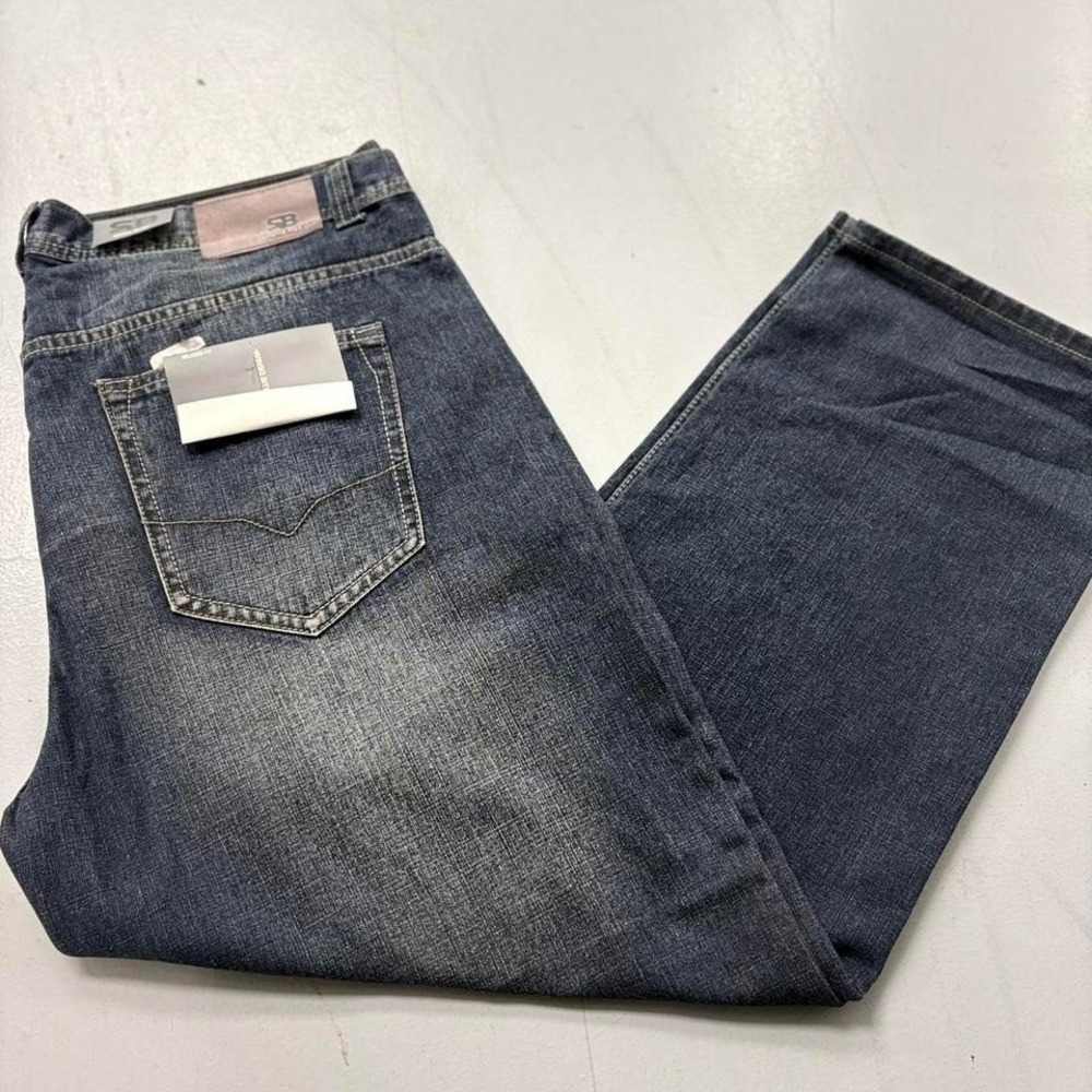 Royal Blue Denim Relaxed Fit Jeans – NWT
